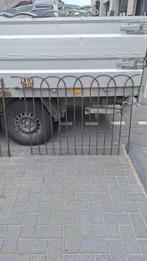 Hek / Tuinhekwerk , 3 stuks . vooroorlogs ijzeren hekken, Ophalen, Gebruikt, IJzer, Sierhekwerk