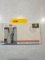 FDC Suriname Zilveren Huwelijk 1937-1962 - 10 stuks, Ophalen, Nederland en Buitenland