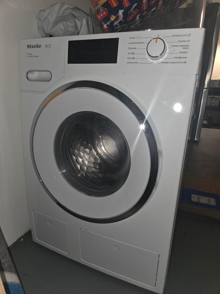 Miele Wasmachine - Topkwaliteit voor een schone was!, Witgoed en Apparatuur, Wasmachines, Gebruikt, Voorlader, 6 tot 8 kg, 85 tot 90 cm