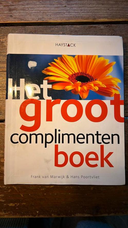 Hans Poortvliet - Het groot complimentenboek, Boeken, Psychologie, Zo goed als nieuw, Ophalen of Verzenden