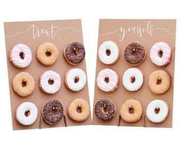 Ginger Ray Rustic Donut Wall – Set van 2 - Aanbieding! beschikbaar voor biedingen