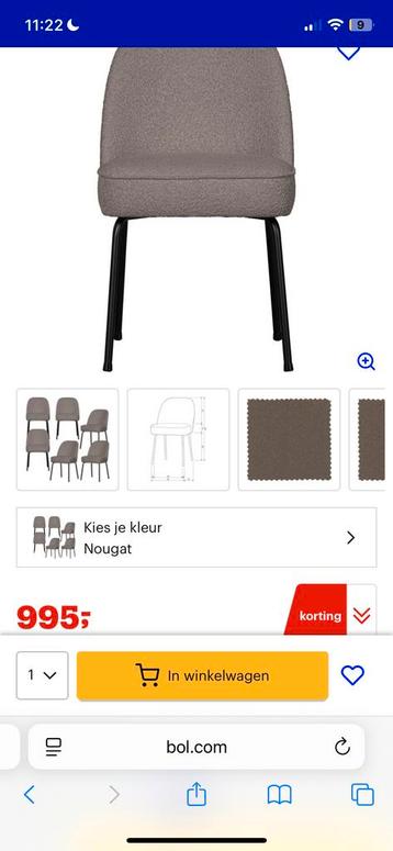 Wood Vogue Stoelen - 4 stuks - Spotprijs! beschikbaar voor biedingen