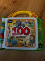 Vtech 100 dieren electronisch boek, Kinderen en Baby's, Speelgoed | Vtech, Ophalen of Verzenden, Zo goed als nieuw