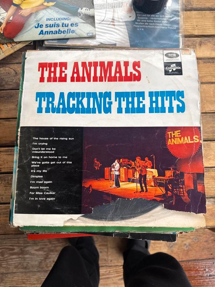 The Animals - Tracking The Hits LP, Cd's en Dvd's, Vinyl | Rock, Gebruikt, Rock-'n-Roll, 12 inch, Ophalen of Verzenden