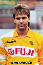 Spelerskaart Cees Schapendonk - NAC Breda - seizoen 1990/91, Ophalen of Verzenden, Zo goed als nieuw, NAC Breda, Spelerskaart