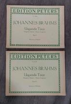 Johannes Brahms Ungarische Tänze Band I en II - 4 Händen, Muziek en Instrumenten, Bladmuziek, Piano, Gebruikt, Ophalen of Verzenden