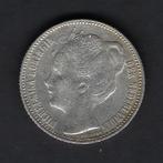 1/2 (halve) gulden 1905 Wilhelmina, ½ gulden, Zilver, Ophalen of Verzenden, Koningin Wilhelmina