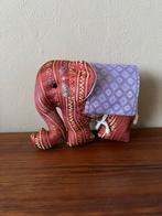 Hangemaakt vintage olifant knuffel kinderkamer decoratie, Ophalen of Verzenden, Nieuw