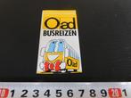 sticker OAD Busreizen, Ophalen, Zo goed als nieuw