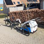 XLC Duo Fietskar - 3-in-1: Fietskar, Wandelwagen & Jogger, Opvouwbaar, Ophalen of Verzenden, Zo goed als nieuw, Kinderkar