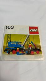 Oude LEGO Trein Wagon bouwtekening nr. 163, Kinderen en Baby's, Speelgoed | Duplo en Lego, Ophalen of Verzenden, Gebruikt, Lego