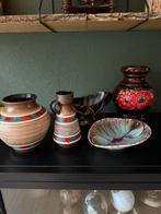 Complete West Germany keramiek set – ’60 retro vazen schalen, Antiek en Kunst, Antiek | Keramiek en Aardewerk, Ophalen of Verzenden