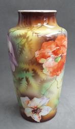 Om 1920 - 1930 LIMOGES Vaas Floraal Bloemen Decor, Antiek en Kunst, Ophalen of Verzenden
