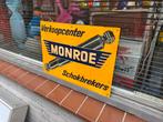Vintage Monroe Schokbrekers Reclamebord, Reclamebord, Gebruikt, ., Ophalen of Verzenden