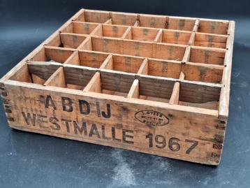 oude bierbak ABDIJ WESTMALLE, 1967 beschikbaar voor biedingen