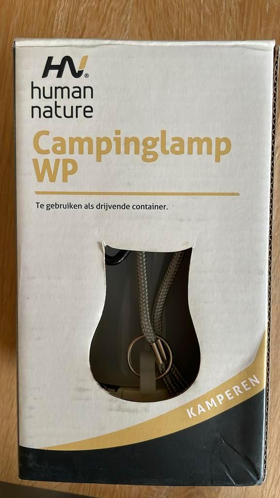 Campinlamp Human nature, Caravans en Kamperen, Kampeeraccessoires, Zo goed als nieuw, Ophalen of Verzenden