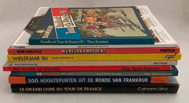 Naslagwerken/ fotoboeken wielersport & Tour de France, Boeken, Sportboeken, Gelezen, Lopen en Fietsen, Ophalen of Verzenden