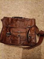 Leren schooltas, Ophalen of Verzenden