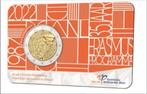 Twee Euromunt Nederland: Erasmus [2022] Coincard, Verzenden, Overige landen, 2 euro, Losse munt