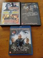 Universal soldier 4 films    dvd/bluray., Vanaf 16 jaar, Ophalen, Gebruikt, Actie