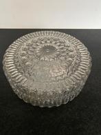 Vintage Plafondlamp glas, Huis en Inrichting, Lampen | Plafondlampen, Ophalen of Verzenden, Gebruikt, Glas, Vintage