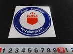 sticker Royal Nederland Verzekeringen  logo, Verzamelen, Ophalen, Zo goed als nieuw, Bedrijf of Vereniging