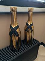 Twee stuks decoratie champagne flessen, Huis en Inrichting, Woonaccessoires | Vazen, Ophalen, Overige kleuren, Overige materialen