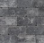 Antieke trommel betonstraatsteen 6cm antraciet, Nieuw, Beton, Ophalen of Verzenden, Klinkers