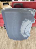 Samsonite trolly koffer gevlamd blauw, cijferslot handgreep, Sieraden, Tassen en Uiterlijk, Koffers, Ophalen, Gebruikt, Hard kunststof