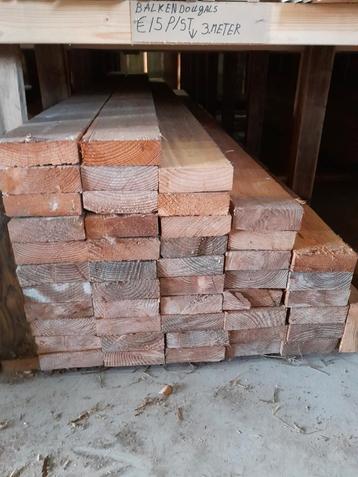 Diverse lengtes dougals balken  beschikbaar voor biedingen