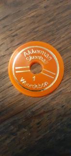 Kermis munt Akkerman Skeeball, Ophalen of Verzenden, Koningin Beatrix, Euro's