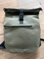 Legergroene rugtas oprol regenbestendig. Nieuw., 25 tot 40 cm, Nieuw, Ophalen of Verzenden, Waterdicht