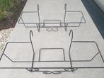 2x stalen bloembakhouder binnenmaten L60 x B17,5 x H14cm, Tuin en Terras, Minder dan 30 cm, Rond, Nieuw, Ophalen of Verzenden