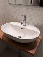 Gebruikte IKEA Wastafel - B57xD44,5xH18, Huis en Inrichting, Badkamer | Badkamermeubels, Ophalen, Gebruikt, 50 tot 100 cm, Minder dan 100 cm