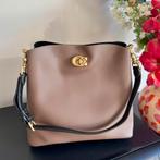 Coach Willow Hobo schoudertas, Ophalen of Verzenden, Zo goed als nieuw, Bruin, Handtas