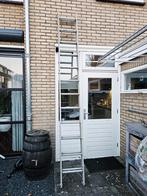 Altrex 2-delige schuifladder 2 x 3.40 m (2 x 12 tredes), Doe-het-zelf en Verbouw, Ladders en Trappen, Ophalen, Gebruikt, 4 meter of meer