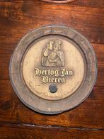 Hertog Jan Fustdeksel Wandbord, Ophalen of Verzenden, Gebruikt, Reclamebord, Plaat of Schild, Hertog Jan