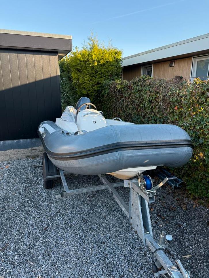 Rib boot met console - Hypalon, nette staat!, Watersport en Boten, Rubberboten, Gebruikt, Overige merken, Overige materialen, Minder dan 70 pk