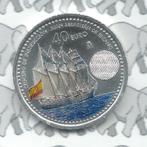 Spanje 40 euromunt 2025 "Elcano en Leonor", Ophalen of Verzenden, Spanje, Overige waardes, Losse munt