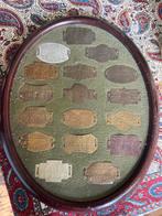 Collectie fiets Rijwiel belasting plaatjes, Verzamelen, Ophalen of Verzenden, Gebruikt