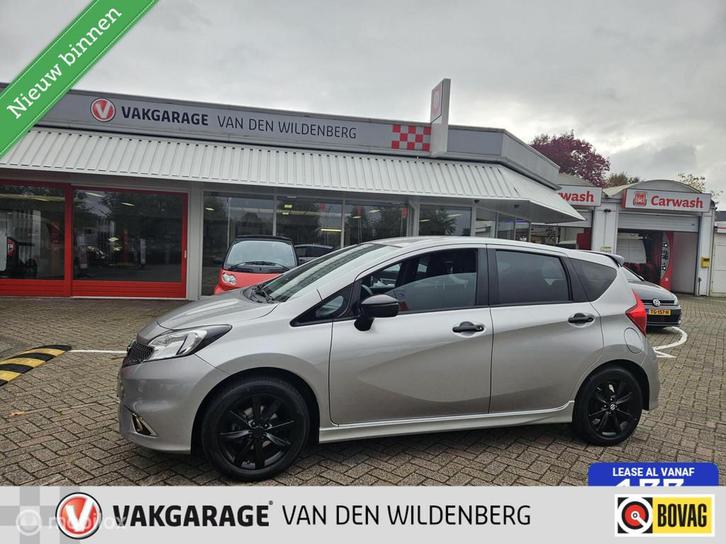 Nissan Note 1.2 Black Edition, Auto's, Nissan, Bedrijf, Te koop, Note, ABS, Airbags, Airconditioning, Alarm, Bluetooth, Boordcomputer