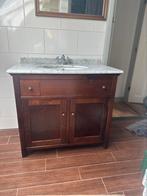 Vintage badkamermeubel marmer, Ophalen, Zo goed als nieuw, 25 tot 50 cm, Minder dan 100 cm