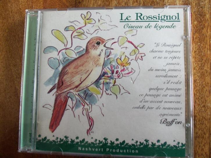 CD LE ROSSIGNOL-OISEAU DE LÉGENDE., Cd's en Dvd's, Cd's | Overige Cd's, Zo goed als nieuw, Ophalen of Verzenden