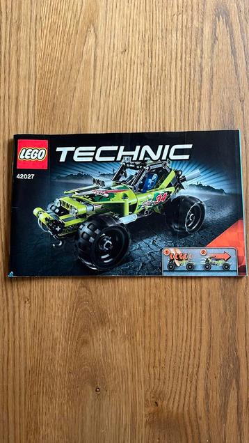 Lego technic 42027 pull back racer beschikbaar voor biedingen