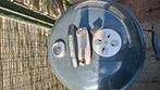 Teneker kogel barbeque, incl starter en wat kolen, Tuin en Terras, Houtskoolbarbecues, Ophalen, Gebruikt, Teneker, Met accessoires