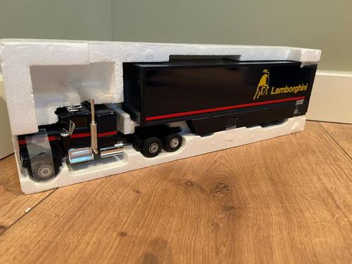Lamborghini Kenworth F1 Truck 1:43 Louis Surber 0545, Hobby en Vrije tijd, Modelauto's | 1:43, Zo goed als nieuw, Bus of Vrachtwagen