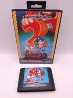 Sonic 2 The Hedgehog Sega Mega drive, Spelcomputers en Games, Games | Sega, Avontuur en Actie, Gebruikt, 2 spelers, Ophalen of Verzenden