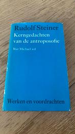 Rudolf Steiner - Kerngedachten van de antroposofie, Ophalen of Verzenden, Gelezen, Rudolf Steiner
