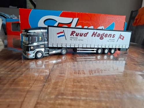 Tekno ruud hagens, Hobby en Vrije tijd, Modelauto's | 1:50, Gebruikt, Bus of Vrachtwagen, Tekno, Ophalen of Verzenden