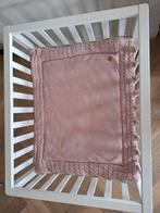 Boxkleed Petite Amélie (oudroze - wafels), Kinderen en Baby's, Boxen, Ophalen, Zo goed als nieuw, Rechthoekig, Boxkleed